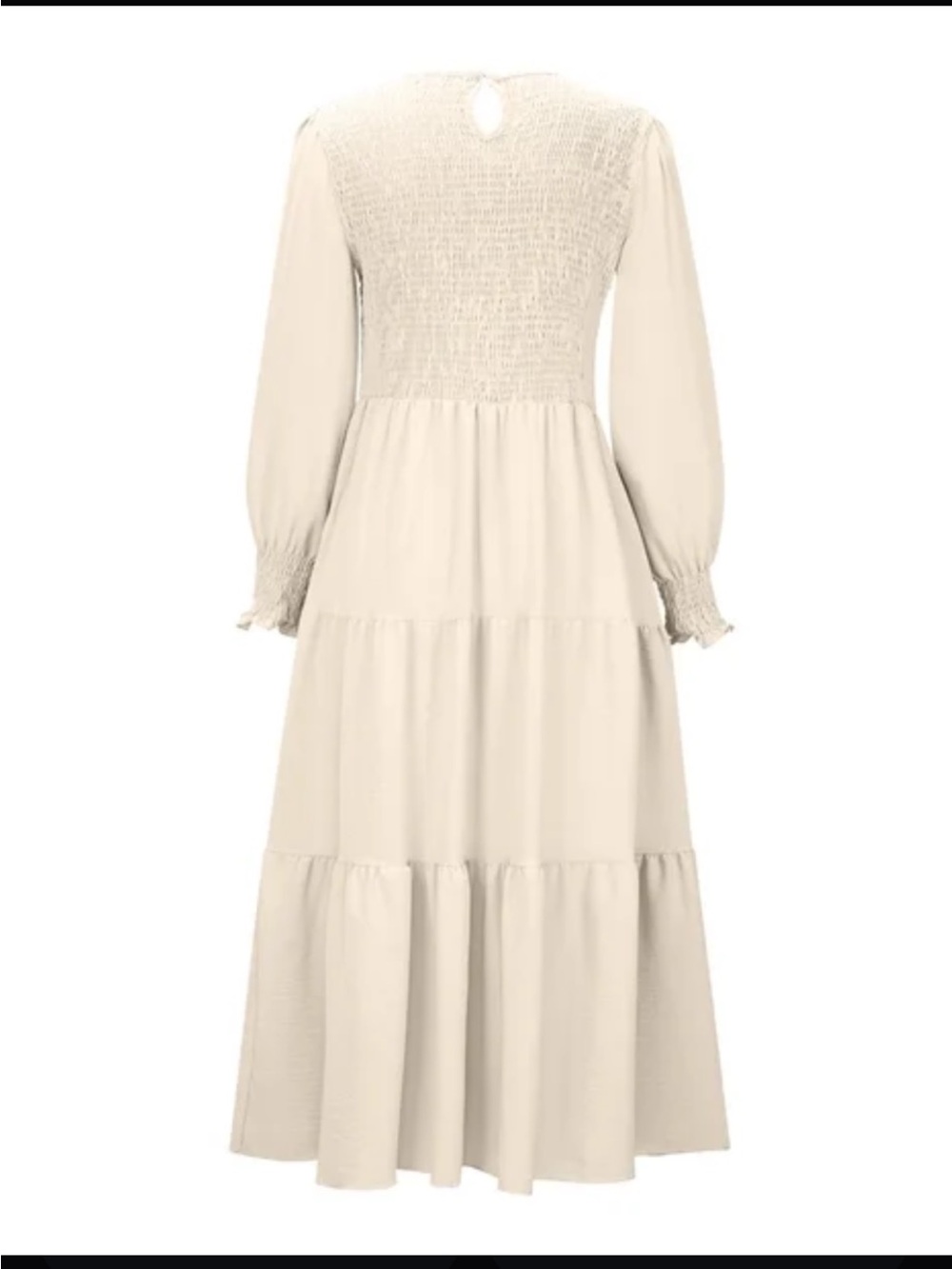 NWOT! (Size M) ZESICA Women's Casual Long Sleeve Dress - Picture 6 of 7
